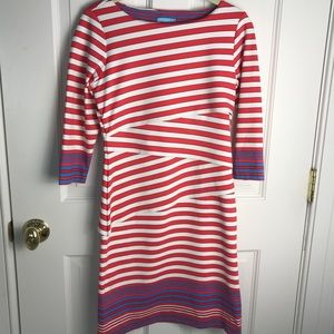 J. McLaughlin Striped Dress Size XS